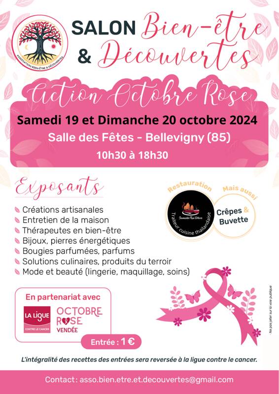 salon bien être et ligue contre le cancer