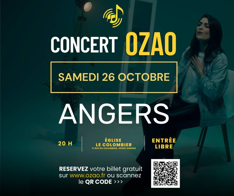 Concert OZAO à ANGERS