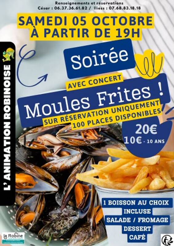 REPAS MOULES FRITES