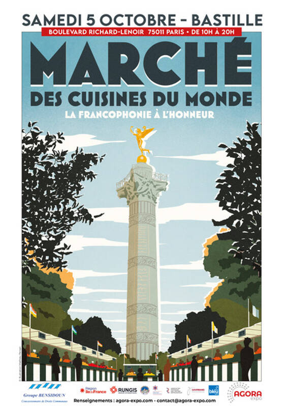 Marché des Cuisines du Monde à Pari