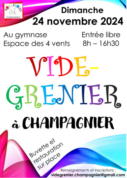 Vide Grenier du Sou des Ecoles