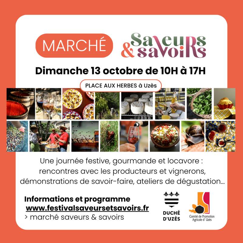 Marché Saveurs & Savoirs