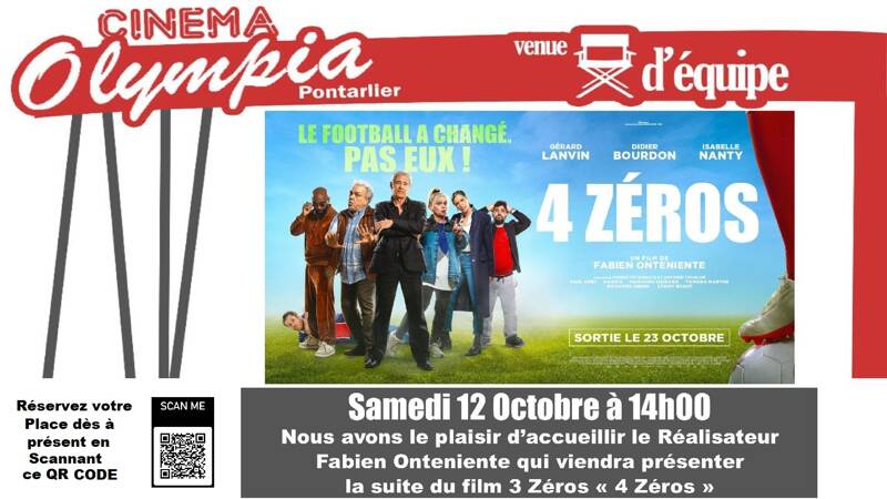 4 Zéros - Venue Equipe du film