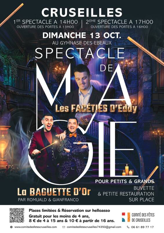 Spectacle de Magie à Cruseilles