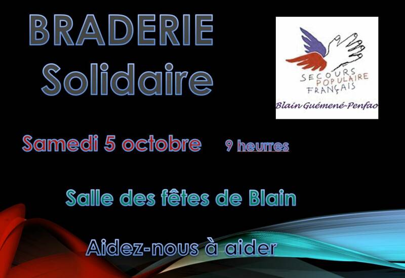 Braderie solidaire Secours Populaire