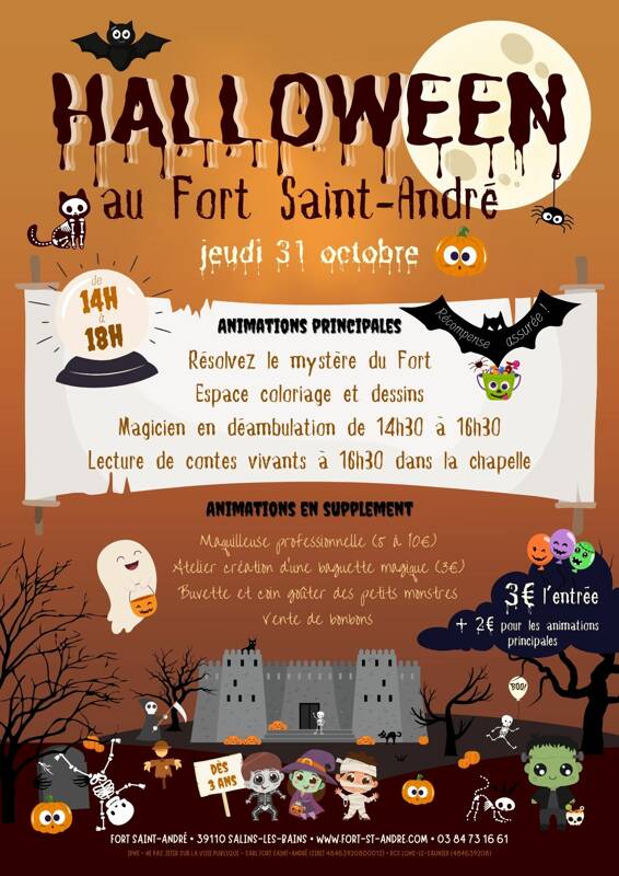 Halloween au Fort Saint-André