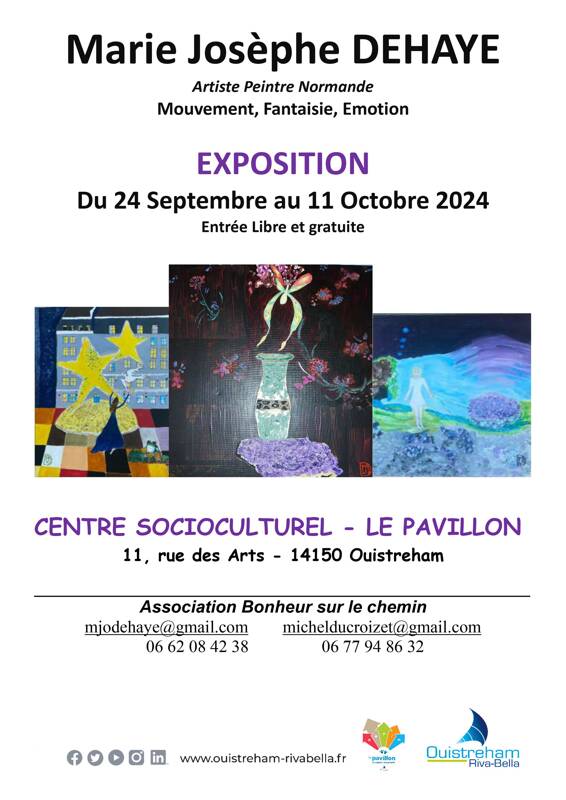 Exposition peinture Marie-Josèphe Dehaye