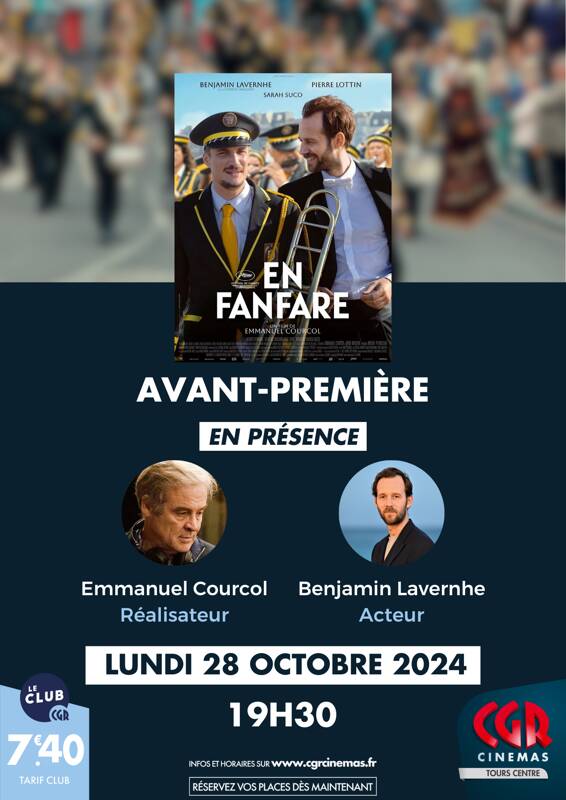 Avant-première avec l'équipe : En Fanfare