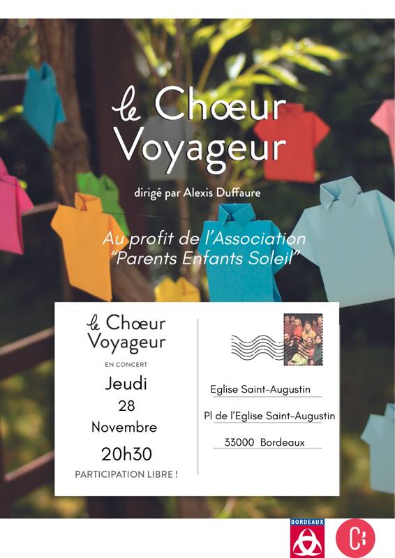 Le Chœur Voyageur chante pour les familles