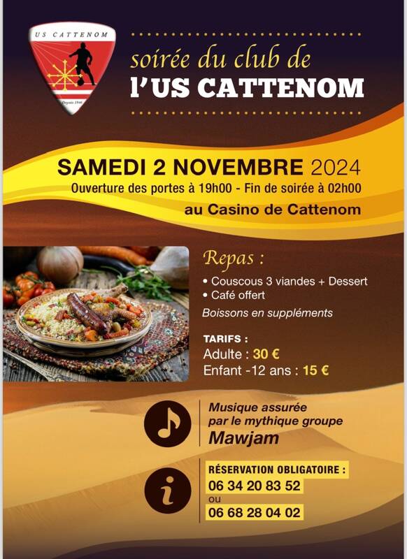 Soirée du club de l'US Cattenom