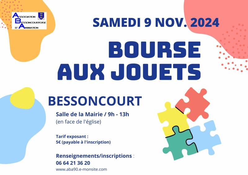 BOURSE AUX JOUETS