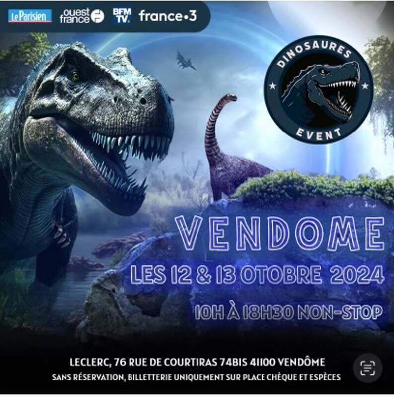 Exposition de dinosaures