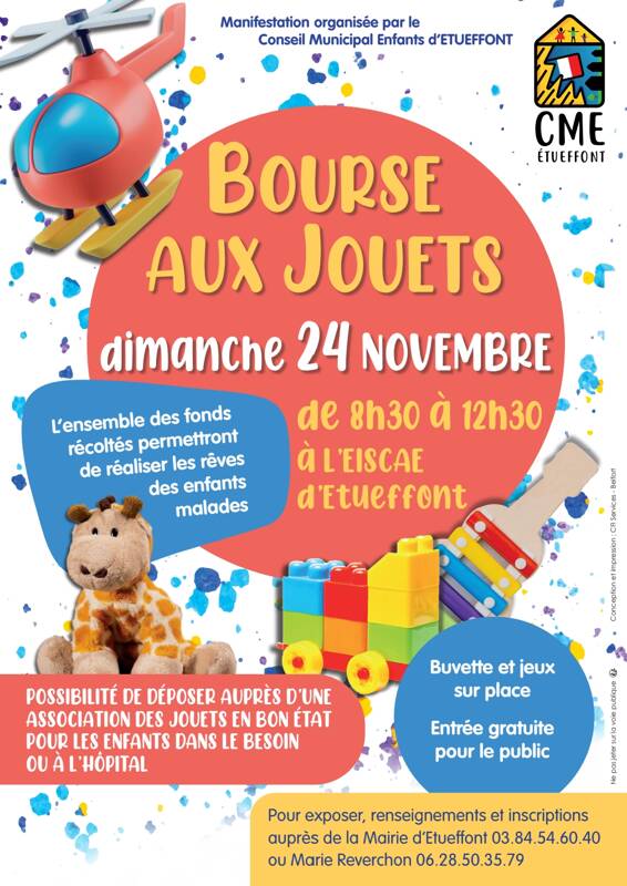 Bourse aux jouets