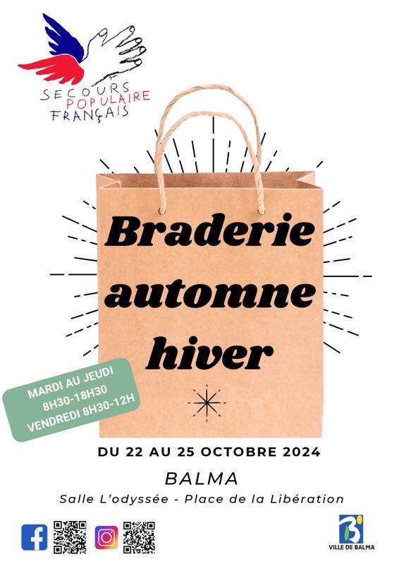 Braderie Vetements Homme Femme Enfant Secours populaire de Balma