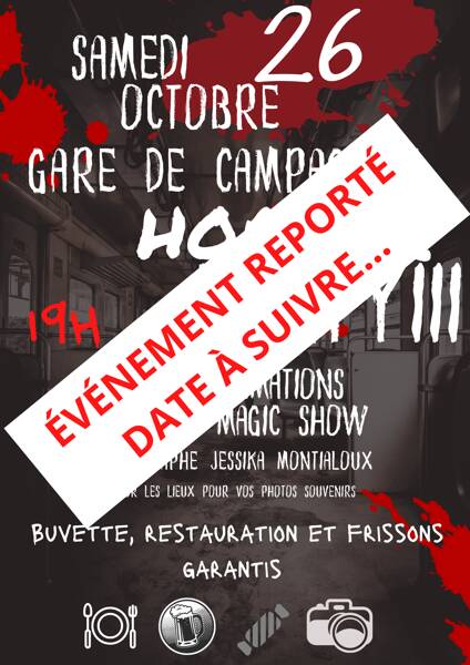 HORROR PARTY III : REPORTÉ