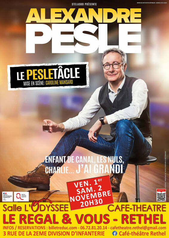 Alexandre Pesla dans Le PesleTâcle