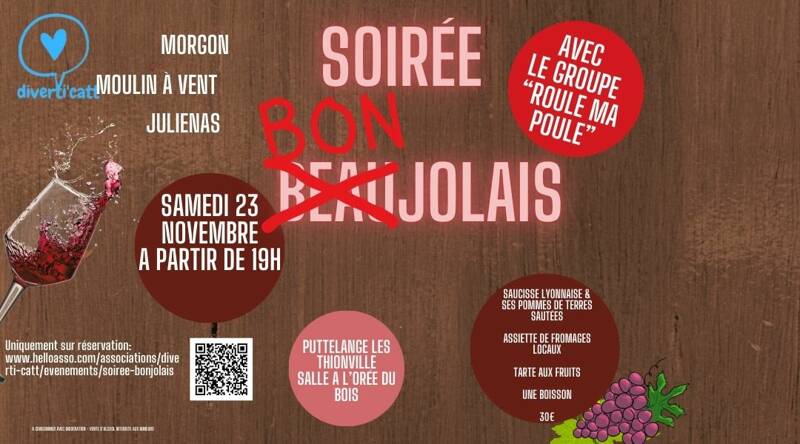 Soirée BONjolais