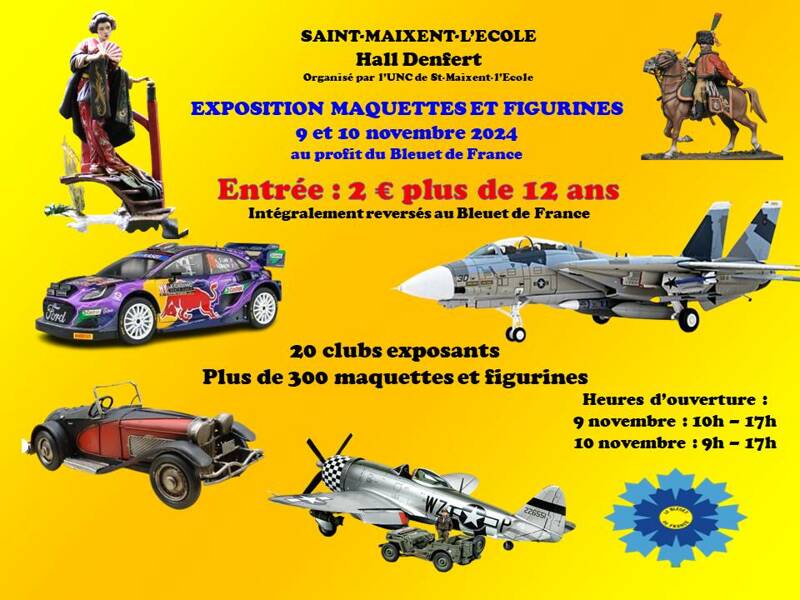 Exposition Maquettes et Figurines