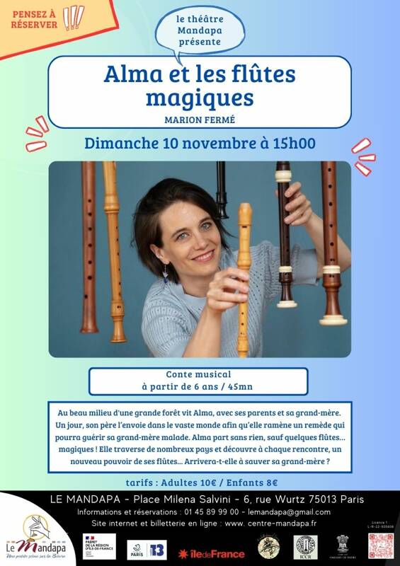 Alma et les flûtes magiques