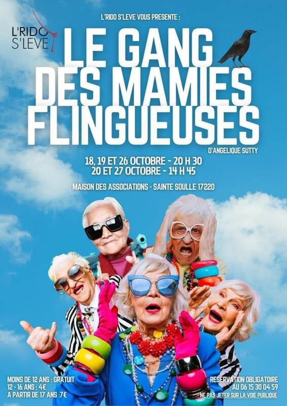 THÉÂTRE LE GANG DES MAMIES FLINGUEUSES