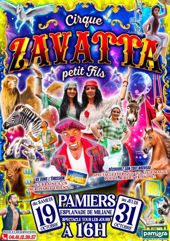 CIRQUE ZAVATTA PETIT-FILS À PAMIERS