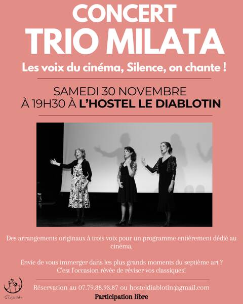 CONCERT - Trio Milata 