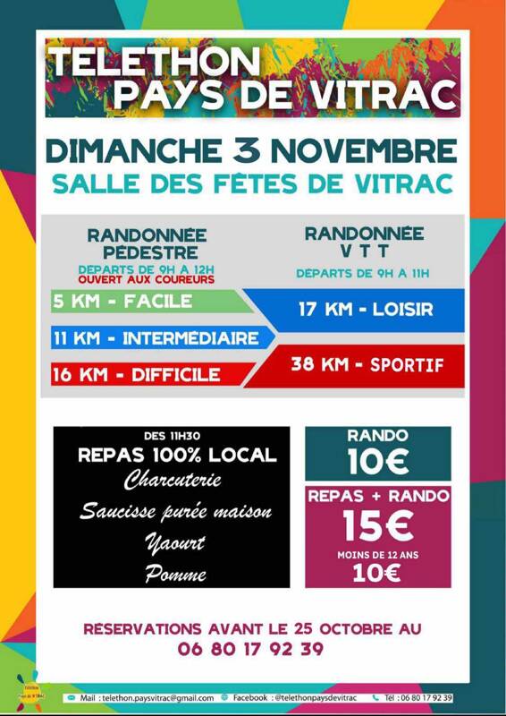 TELETHON PAYS DE VITRAC