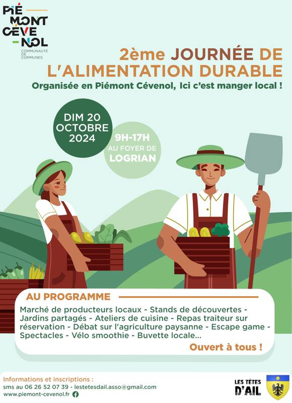 2ème journée de l’alimentation durable en Piémont Cévenol