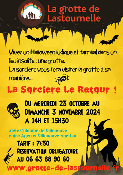 Halloween dans la Grotte de Lastournelle