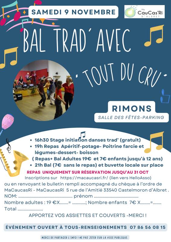 Bal Trad' avec Tout Cru