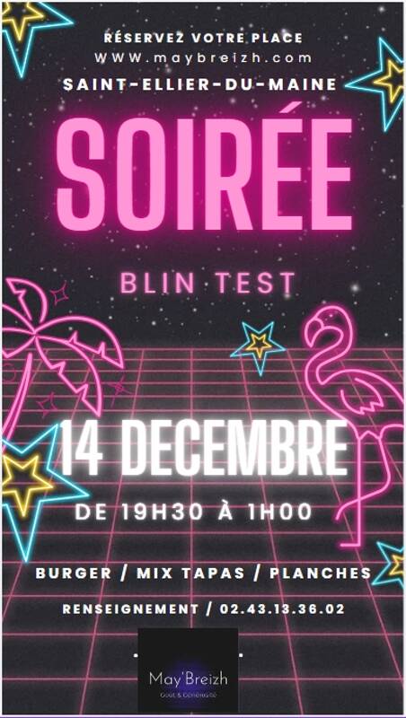 soirée Blin test