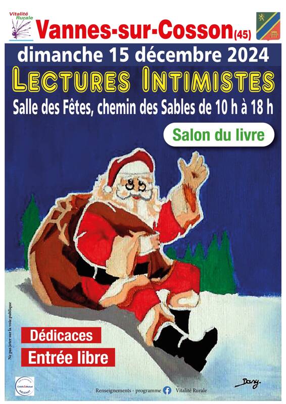 Salon du Livre, Lectures intimistes