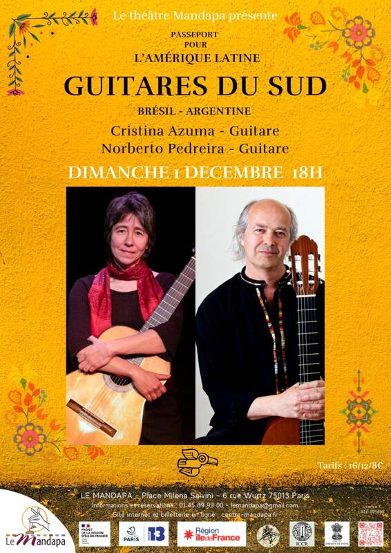 Guitares du Sud, de Buenos-Aires à São Paulo