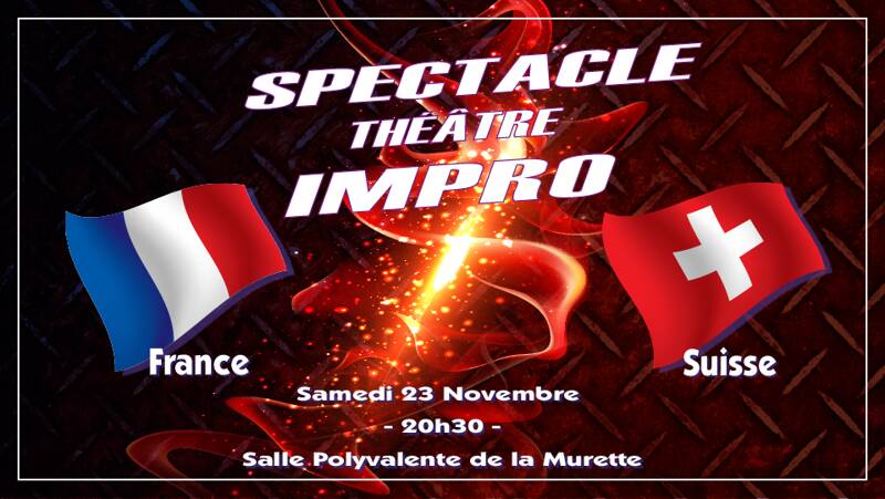 SPECTACLE THÉÂTRE IMPRO LA MURETTE