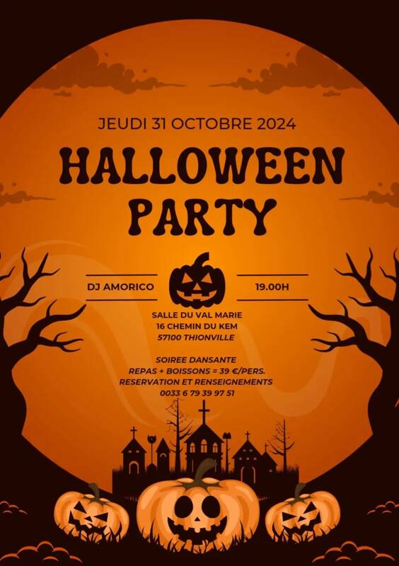 SOIREE HALLOWEEN BY DJ AMOR'ICO