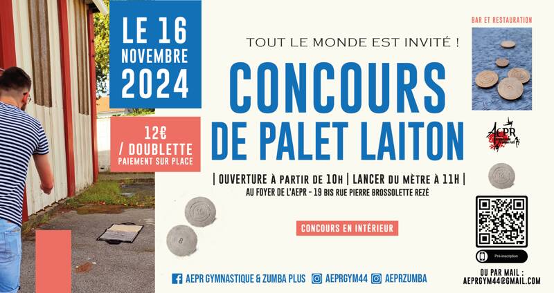 Concours de palet laiton