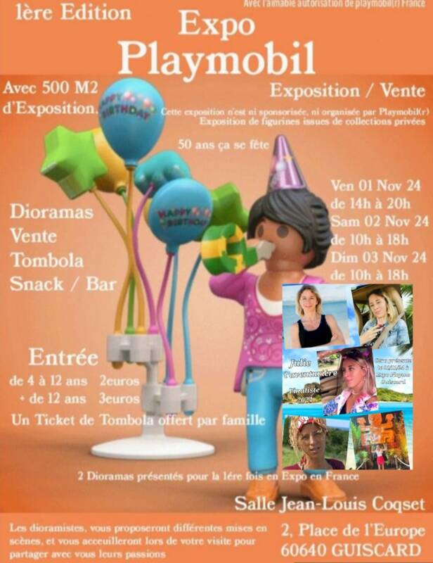 1ère Exposition Vente de PLAYMOBIL® de GUISCARD