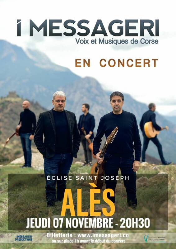 Concert groupe corse I MESSAGERI