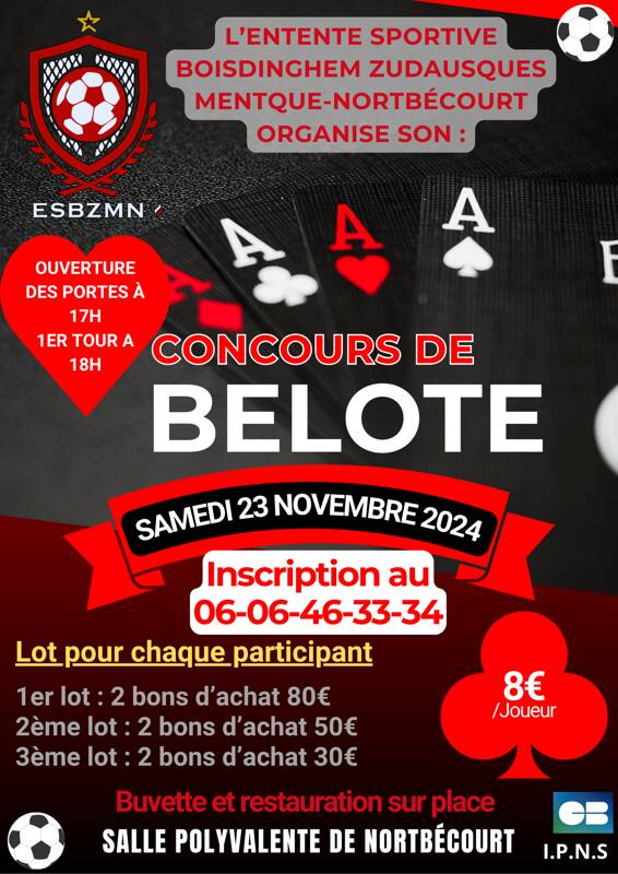 Concours de belote