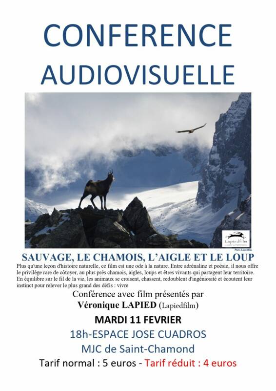 Sauvage, le chamois, l'aigle et le loup