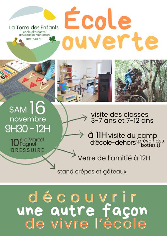 Ecole ouverte a la Terre des enfants