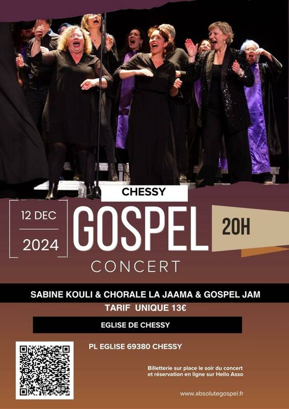 Sabine kouli, la Jaama Gospel et Gospel Jam