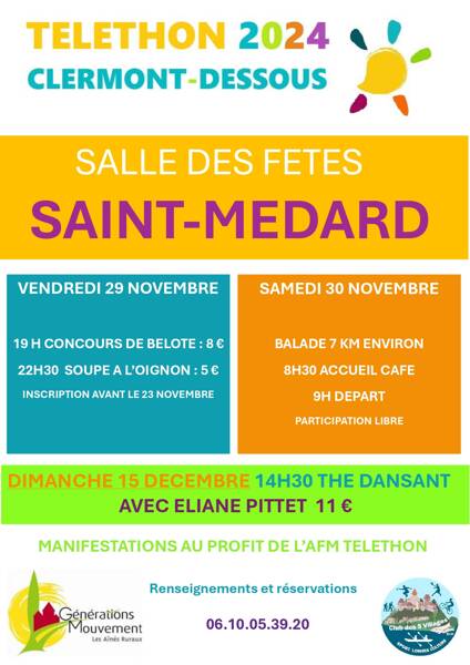 CONCOURS DE BELOTE AU PROFIT DU TELETHON