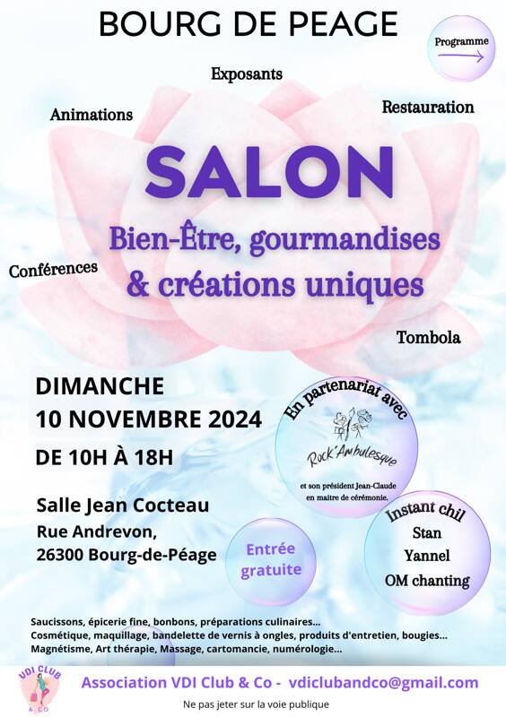 Salon bien-être gourmandises et créations uniques