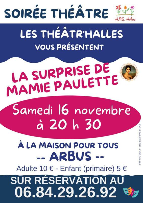 Soirée théâtre