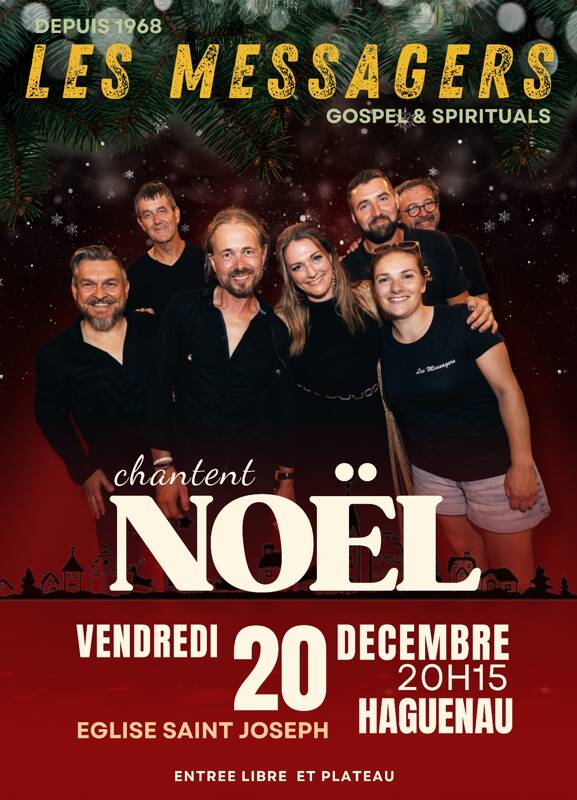 Concert de Noël avec Les Messagers