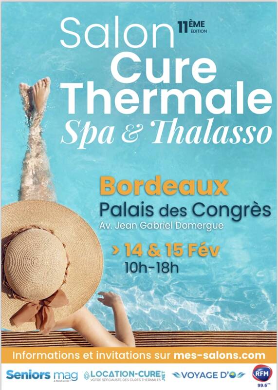 Le salon des cures thermales, spa et thalasso