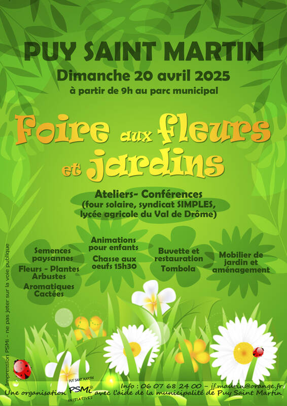 FOIRE AUX FLEURS ET JARDINS 2025