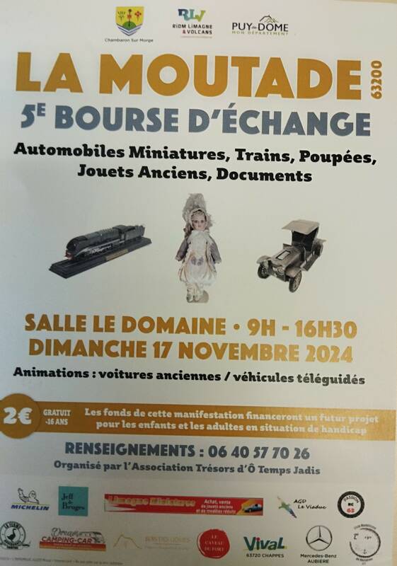 Bourse d'échange de jouets anciens et miniatures