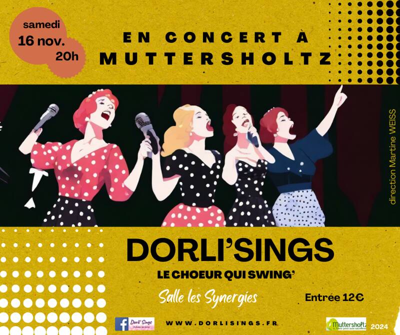 Concert de Dorli'Sings choeur de Swing